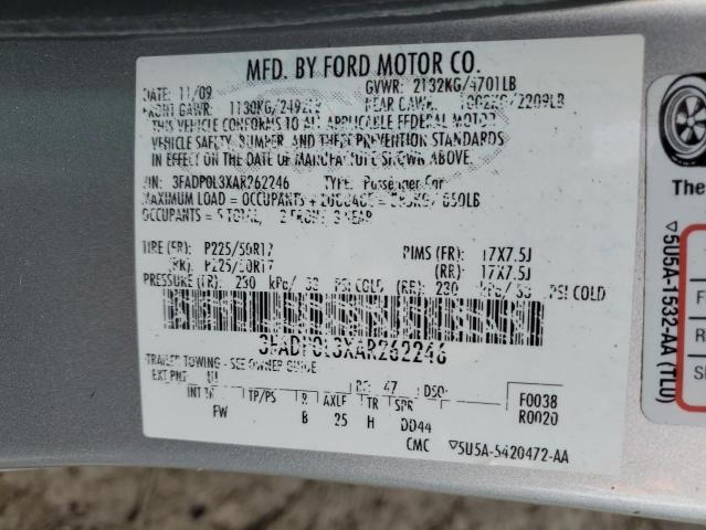 2010 FORD FUSION HYBRID for Sale