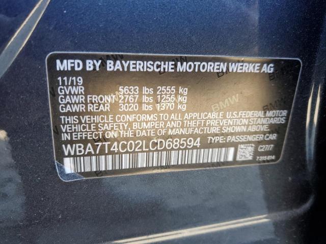 2020 BMW 740 XI for Sale