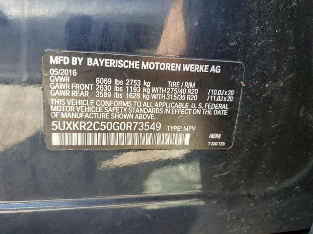 2016 BMW X5 SDRIVE35I for Sale