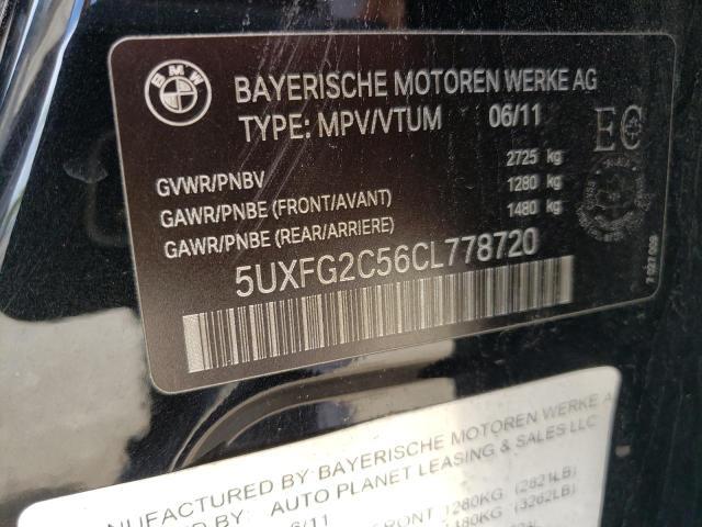 2012 BMW X6 XDRIVE35I for Sale