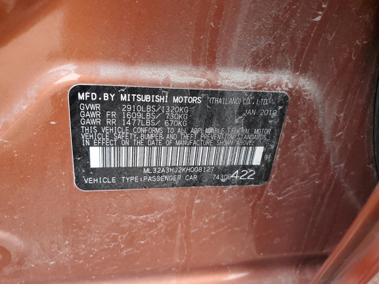 Mitsubishi Mirage for Sale