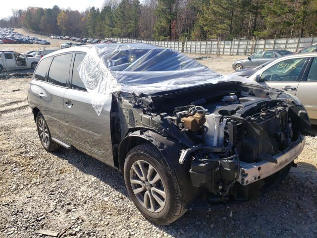 Auction Ended: Salvage Car Nissan Pathfinder 2015 Gray is Sold in ...