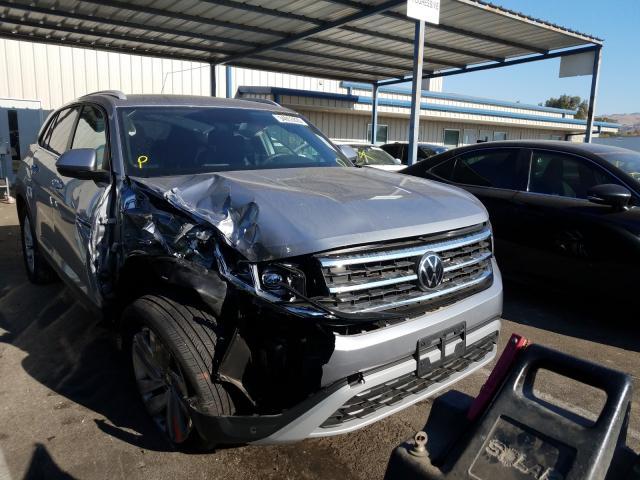 Salvage Car Volkswagen Atlas Cross Sport 2020 Silver For Sale In San Martin Ca Online Auction 1v26e2ca8lc212965