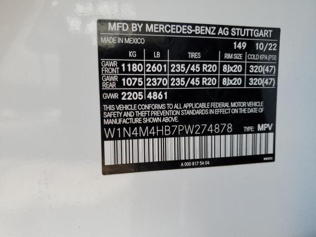 2023 MERCEDES-BENZ GLB 250 4MATIC for Sale