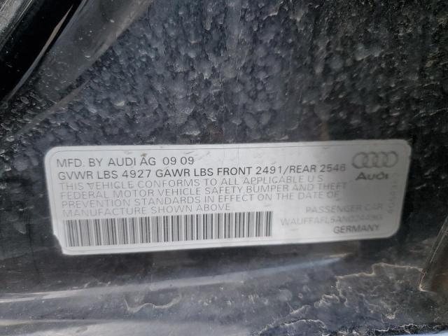 2010 AUDI A4 PREMIUM PLUS for Sale