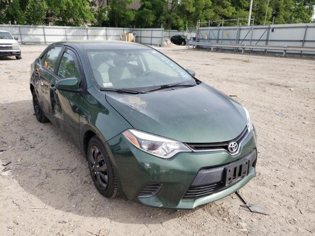 Auction Ended: Salvage Car Toyota Corolla 2015 Green is Sold in NORTH ...