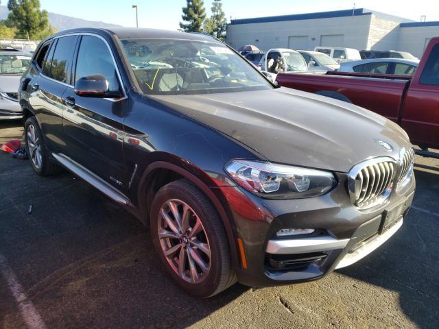 Salvage Car Bmw X3 2018 Gray For Sale In Rancho Cucamonga Ca Online Auction 5uxtr9c50jld57274