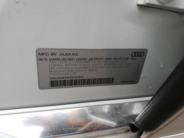 2016 AUDI A8 L QUATTRO for Sale