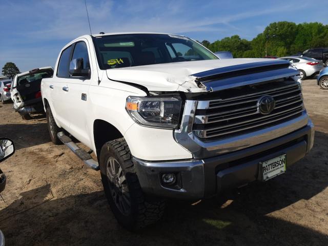 Auction Ended: Salvage Car Toyota Tundra 2018 White is Sold in CONWAY ...