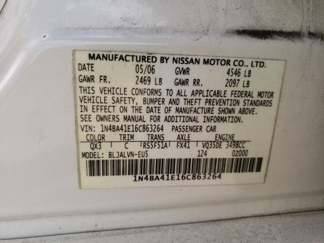 2006 NISSAN MAXIMA SE for Sale