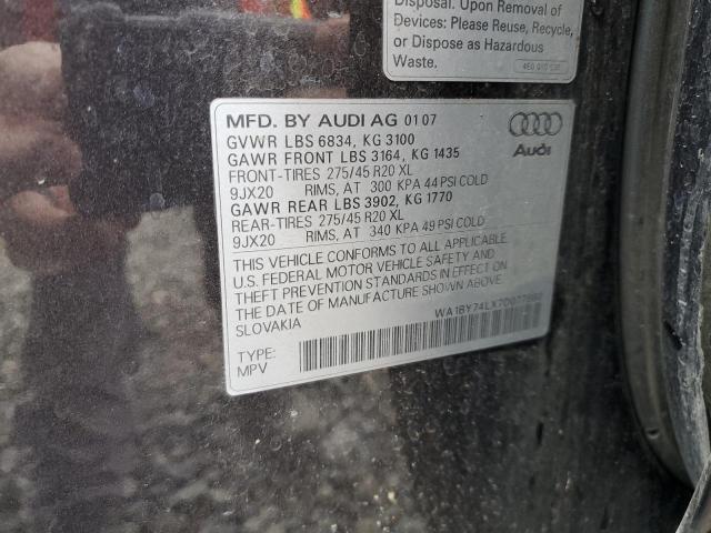 2007 AUDI Q7 3.6 QUATTRO PREMIUM for Sale