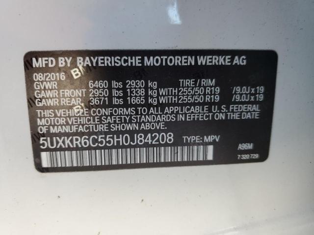 2017 BMW X5 XDRIVE50I for Sale