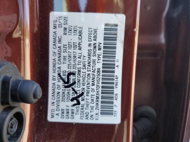 2015 HONDA CR-V EXL for Sale