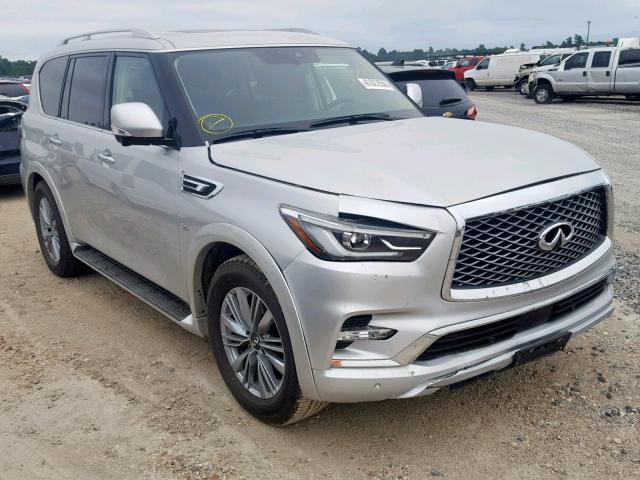 Used Car Infiniti Qx80 2019 Silver for sale in HOUSTON TX online