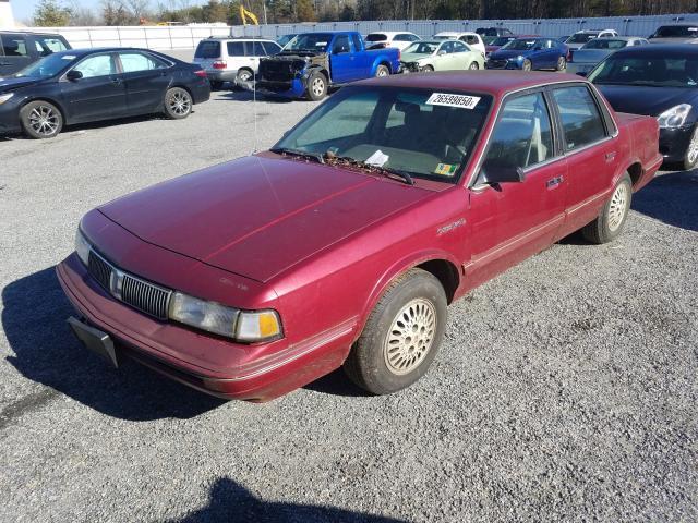 salvage car oldsmobile cutlass ciera 1995 red for sale in fredericksburg va online auction 1g3aj55m8s6397760 salvage car oldsmobile cutlass ciera