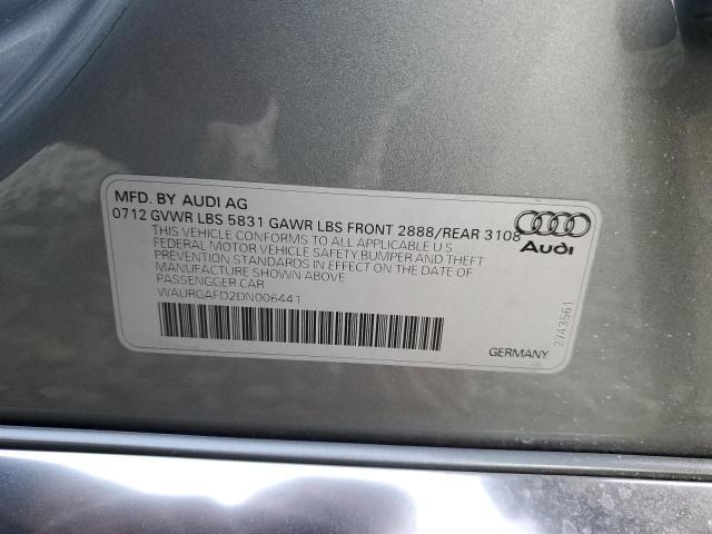 2013 AUDI A8 L QUATTRO for Sale