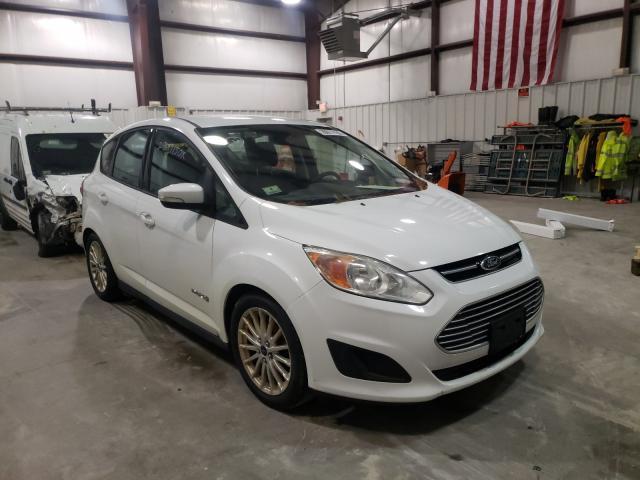 Used Car Ford C Max Hybrid 14 White For Sale In Mendon Ma Online Auction 1fadp5auxel5162