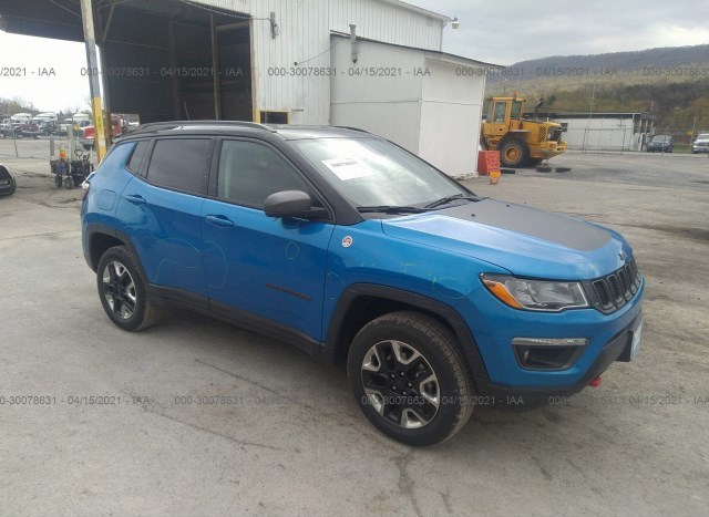 Auction Ended Salvage Car Jeep Compass 18 Blue Is Sold In East Freedom Pa Vin 3c4njddb7jt7396