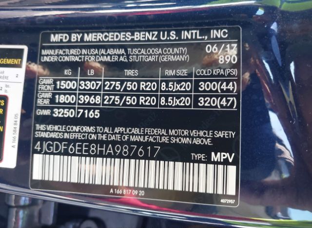 2017 MERCEDES-BENZ GLS 450 for Sale