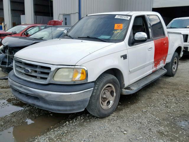 Salvage Car Ford F150 2002 White For Sale In Savannah Ga