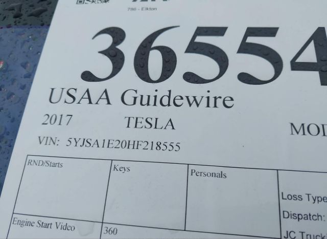 2017 TESLA MODEL S for Sale
