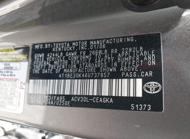2006 TOYOTA CAMRY for Sale