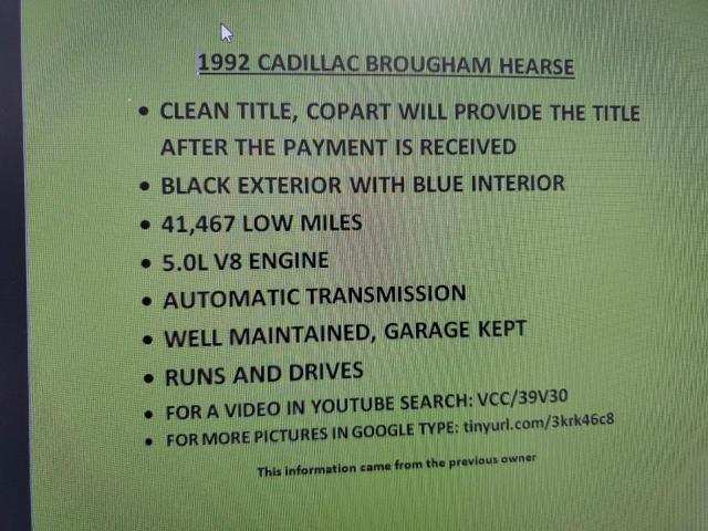 Cadillac Brougham for Sale