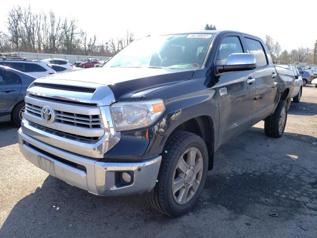 Salvage Car Toyota Tundra 2015 Black for sale in PORTLAND OR online