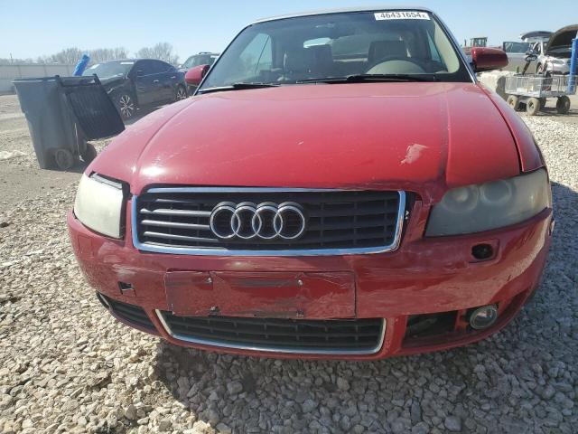 2004 AUDI A4 1.8 CABRIOLET for Sale