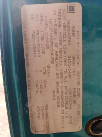 1993 GMC SIERRA C1500 for Sale
