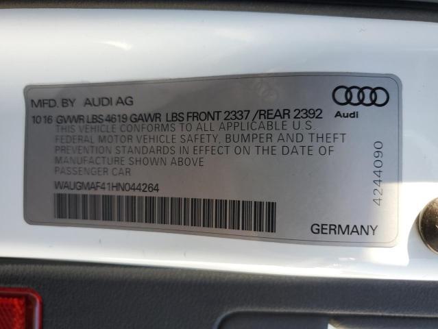 2017 AUDI A4 ULTRA PREMIUM for Sale