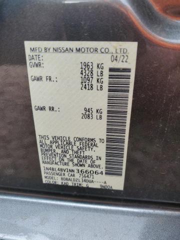 2022 NISSAN ALTIMA S for Sale