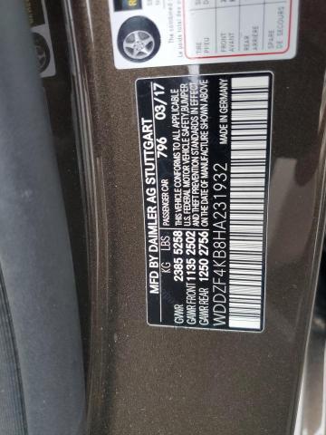 2017 MERCEDES-BENZ E 300 4MATIC for Sale