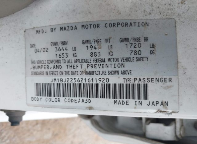 Mazda Protege for Sale