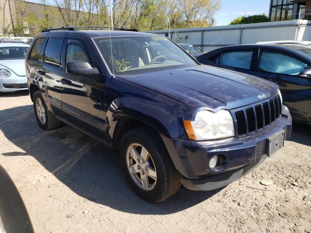 Salvage Car Jeep Grand Cherokee 05 Blue For Sale In North Billerica Ma Online Auction 1j4hr48nx5c