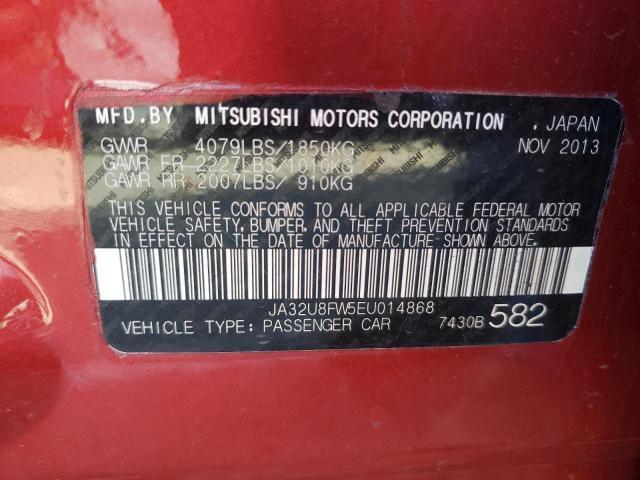 2014 MITSUBISHI LANCER GT for Sale