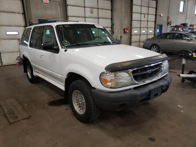 Used Car Ford Explorer 1999 White For Sale In Neblaine Mn Online Auction 1fmzu34x1xza