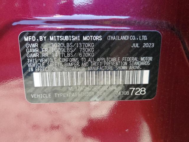 2024 MITSUBISHI MIRAGE ES for Sale