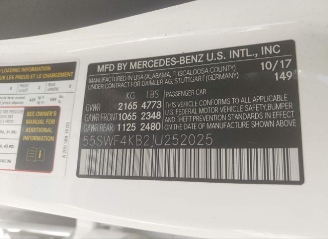 2018 MERCEDES-BENZ C 300 for Sale