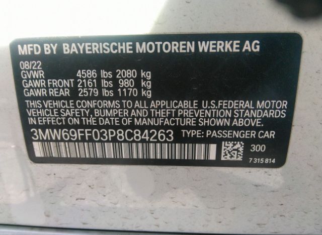 2023 BMW 330I for Sale