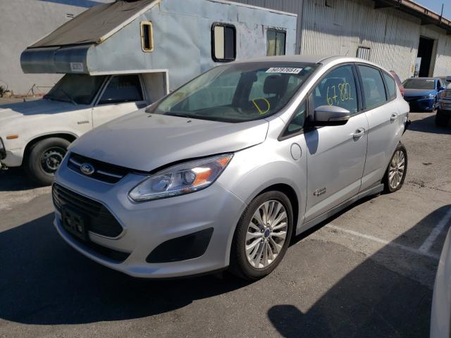 Salvage Car Ford C Max Energi 17 Silver For Sale In Sun Valley Ca Online Auction 1fadp5euxhl