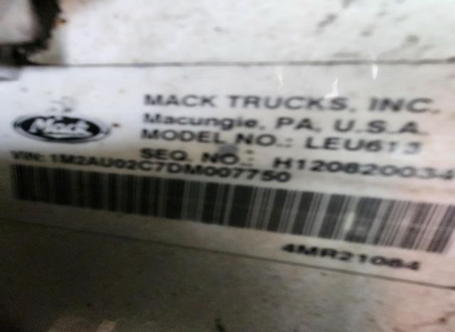 2013 MACK 600 for Sale