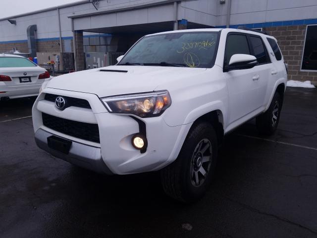 Used Car Toyota 4runner 19 White For Sale In New Britain Ct Online Auction Jtebu5jr0k