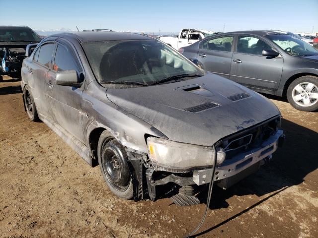 Salvage Car Mitsubishi Lancer Evo 2010 Gray for sale in BRIGHTON CO ...