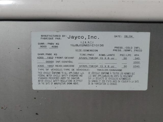 2005 JAYCO TRAILOR for Sale