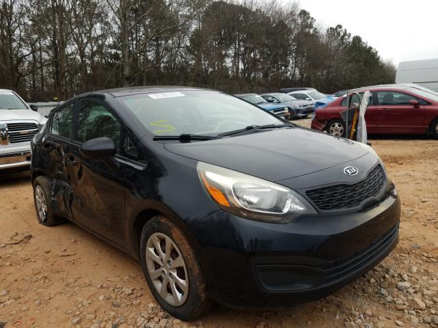 Auction Ended Salvage Car Kia Rio 12 Black Is Sold In Austell Ga Vin Knadm4a30c