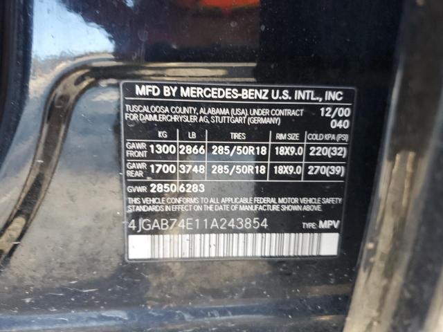 2001 MERCEDES-BENZ ML 55 for Sale