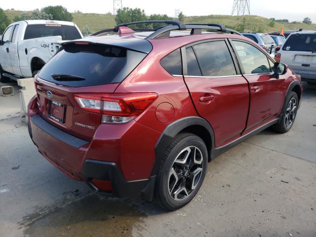 Salvage Car Subaru Crosstrek 2019 Burgundy for sale in LITTLETON CO ...