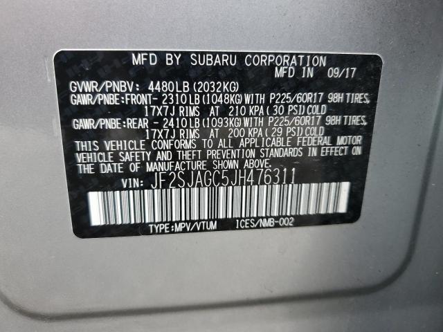 2018 SUBARU FORESTER 2.5I PREMIUM for Sale