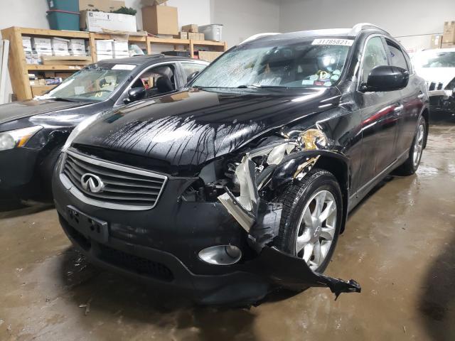 Salvage-Car-Infiniti-Ex35-2008-Black-for-sale-in-ELGIN-IL-...